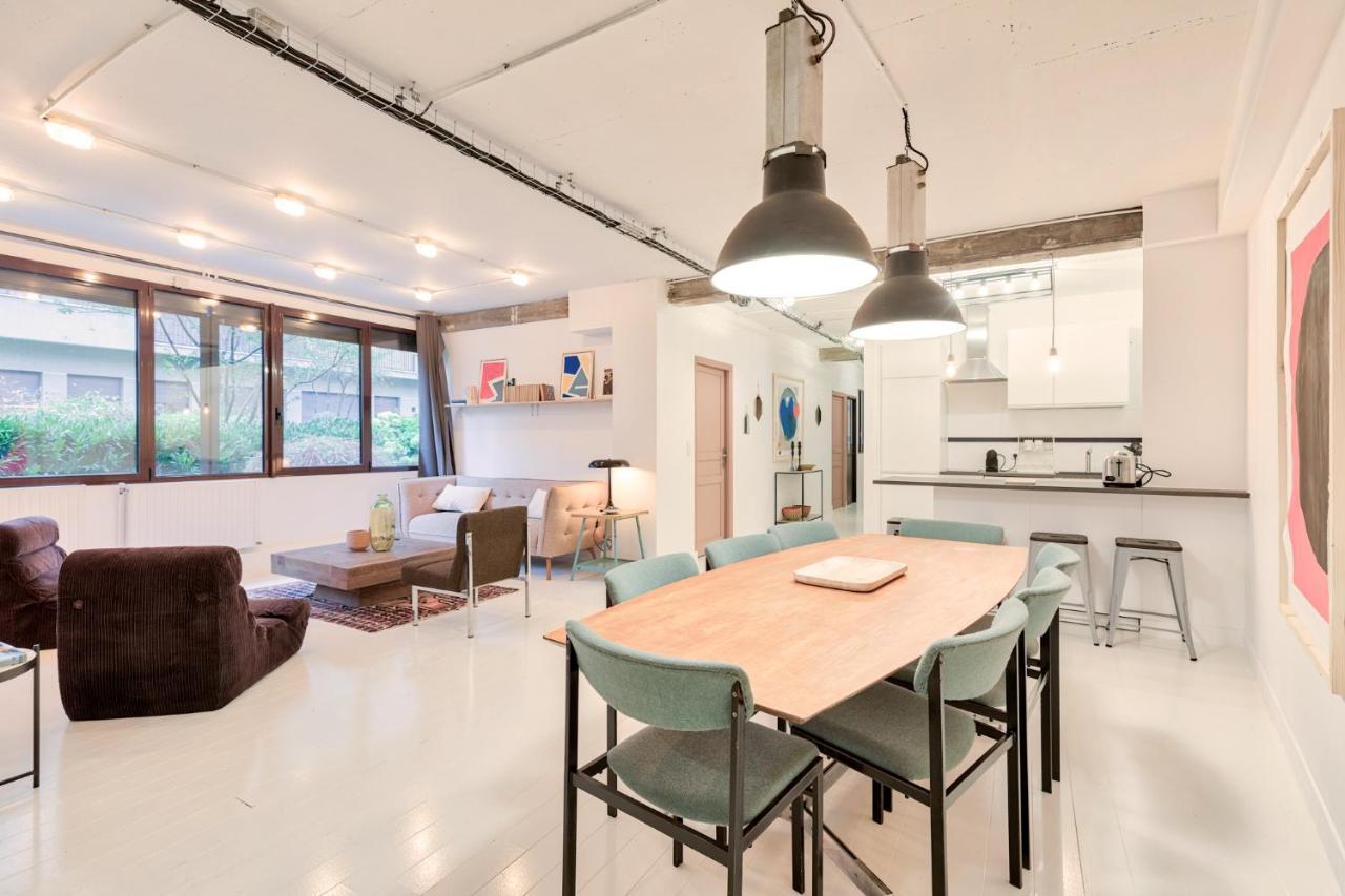 Artist And Design Loft - 10 Guests - 5 Min From Metro Apartment Paris Luaran gambar