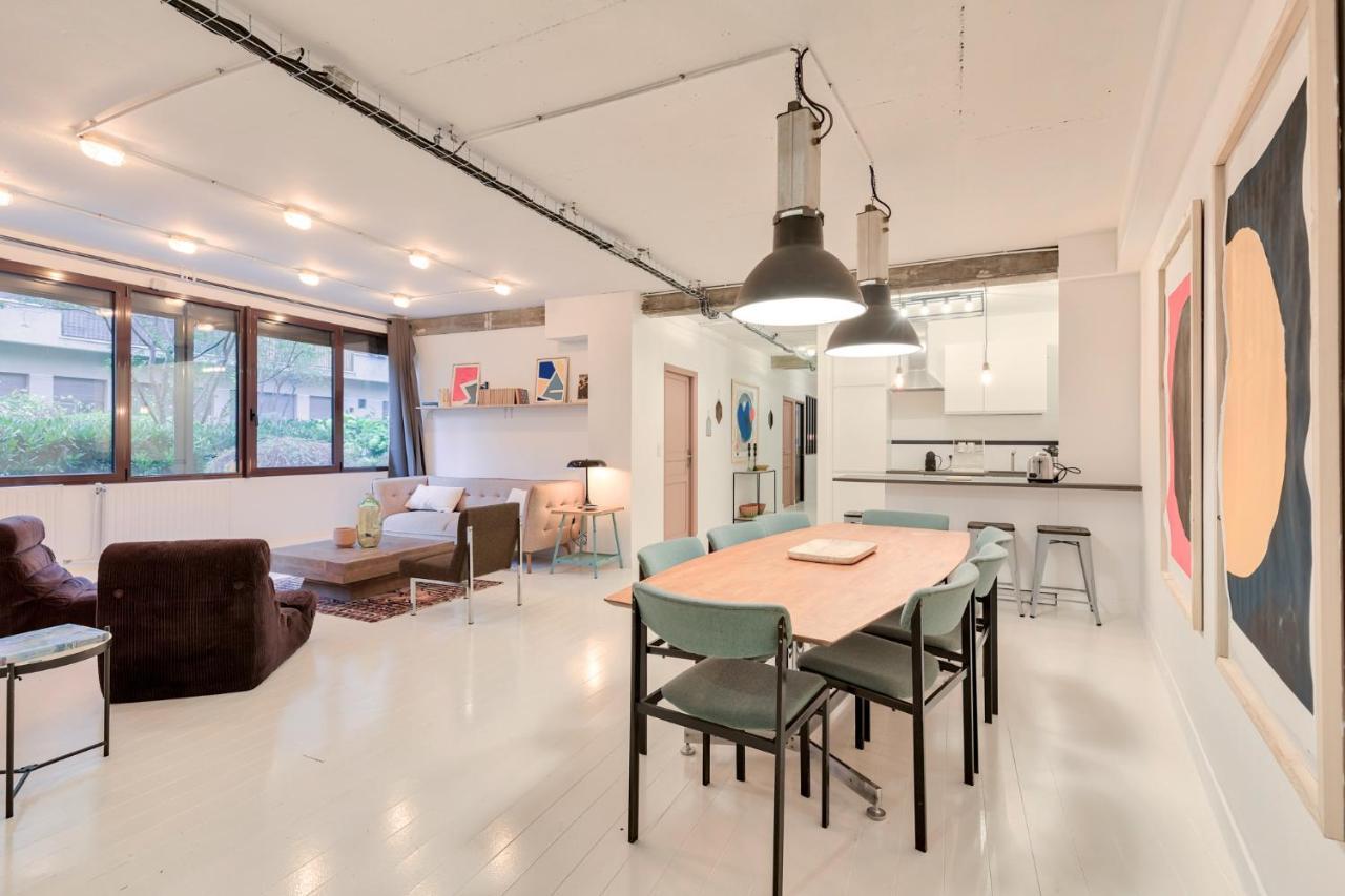 Artist And Design Loft - 10 Guests - 5 Min From Metro Apartment Paris Luaran gambar